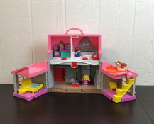 secondhand Fisher Price Little People Big Helpers Interactive Home Playset