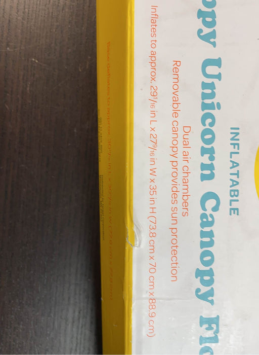 secondhand Sun Squad Happy Unicorn Canopy Float