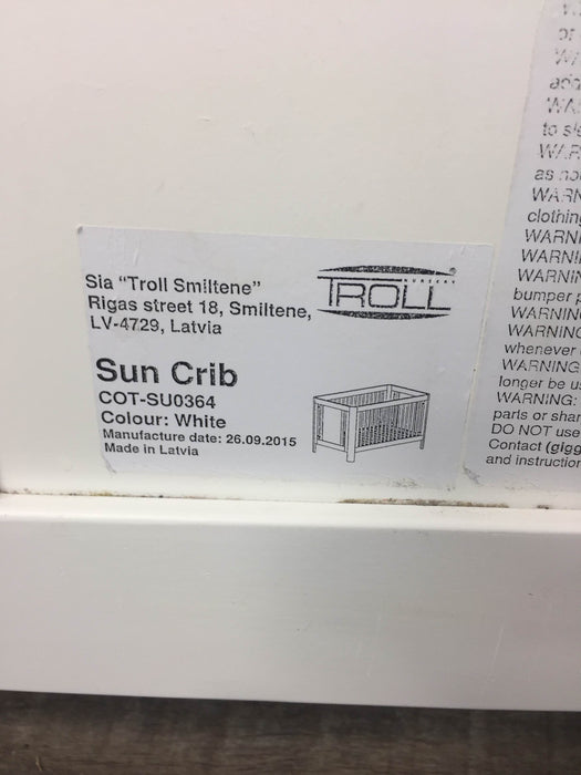 used Troll Sun Crib