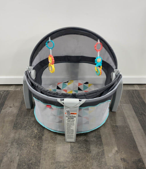 used Fisher Price On-the-Go Baby Dome, Windmill