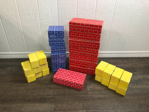 used Melissa & Doug Jumbo Cardboard Blocks - 24 Pieces