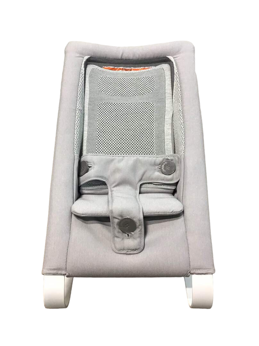 used Bombol Bamboo 3Dknit Bouncer, Pebble Grey