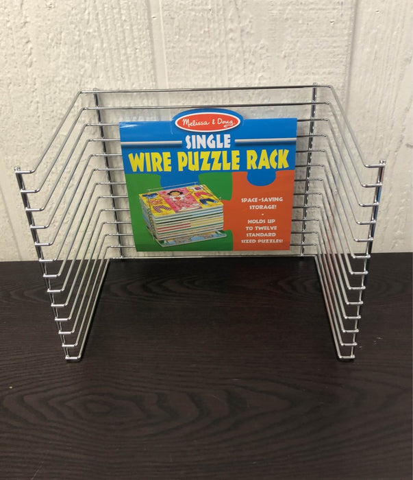 Wire Rack For Puzzles Melissa & Doug Deluxe Wire Puzzle Storage Rack — GoodBuy Gear