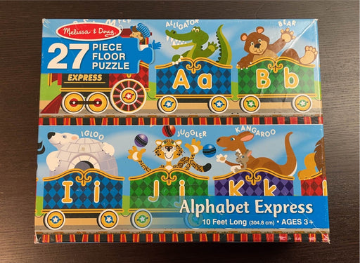 used Melissa & Doug Floor Puzzle, Alphabet Express