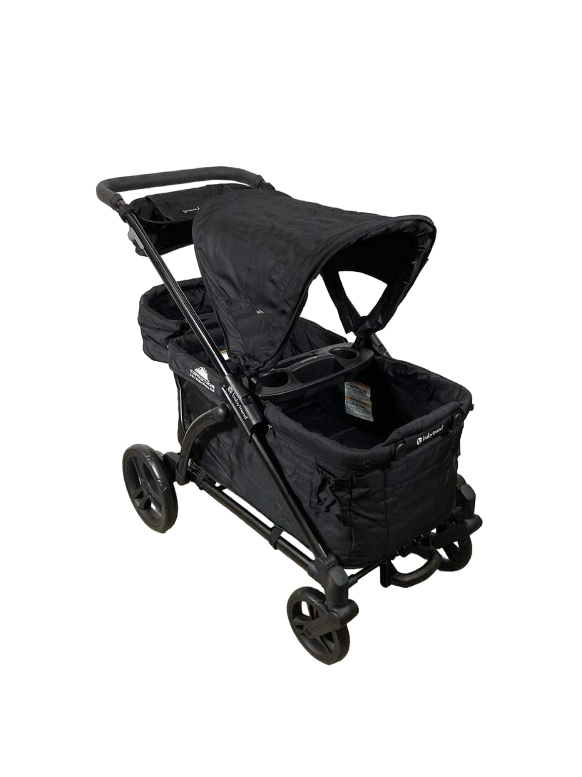 Baby Trend Expedition 2-in-1 Stroller Wagon Plus, Ultra Black, 2023