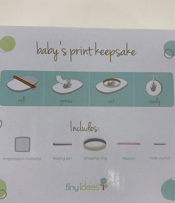 Shop Tiny Ideas Baby Hand or Footprint Keepsake at GoodBuy Gear