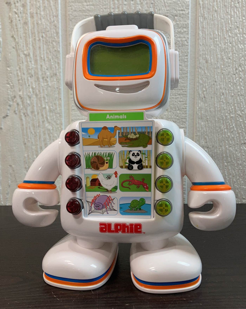 Playskool Alphie Robot, With Animals Booster Pack