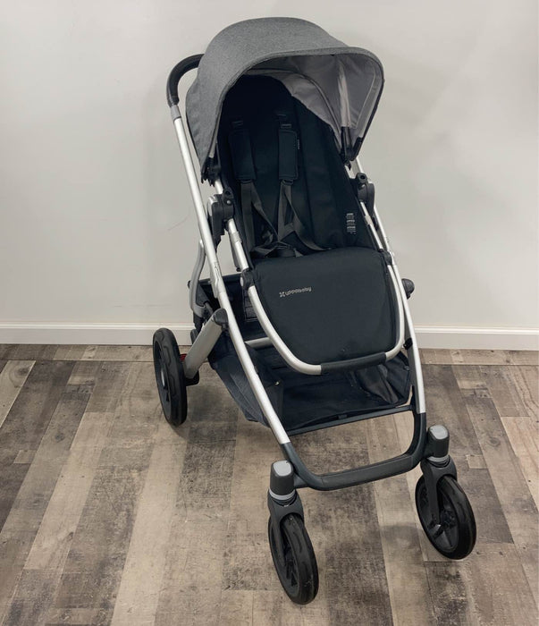 secondhand UPPAbaby VISTA V2 Stroller, 2019, Gregory (Blue Melange)