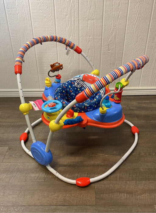 used Disney Cars Ready, Set, Go Activity Jumper