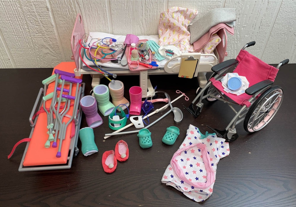 Gen Accessory BUNDLE Our Generation Accessories, Hospital and Healthcare