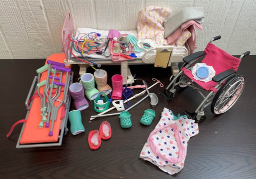 used BUNDLE Our Generation Accessories, Hospital and Healthcare