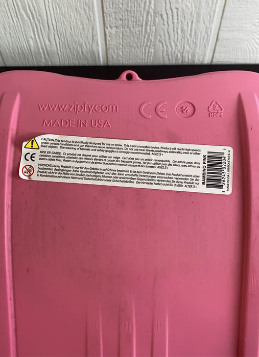 secondhand Zipfy Luge Snow Sled