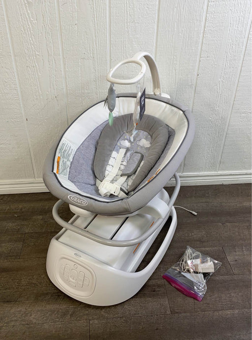 used Graco Sense2Soothe Baby Swing With Cry Detection Technology