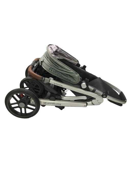 UPPAbaby VISTA V2 Double Stroller, 2018, Emmett (Green Melange)