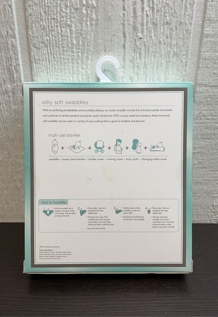 Aden + Anais Silky Soft Swaddles, 2 Pack