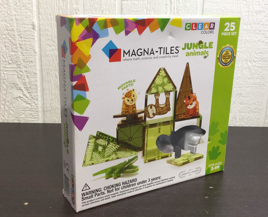 used Magna-Tiles Set, Jungle Animals