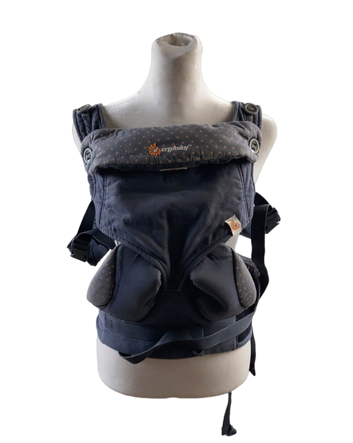 used Ergobaby Four Position 360 Baby Carrier, Dusty Blue