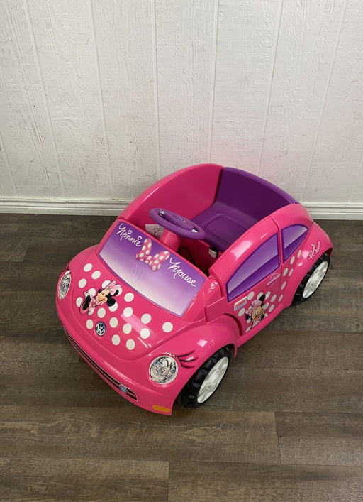 used Power Wheels Disney Minnie Mouse Volkswagen