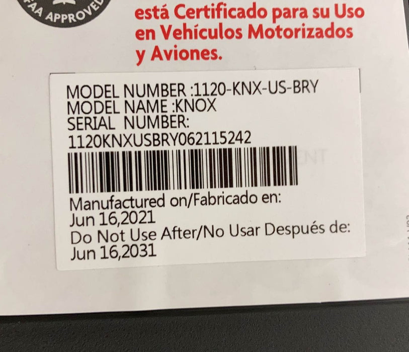 used UPPAbaby KNOX Convertible Car Seat