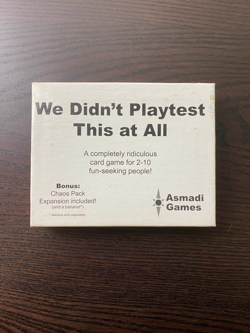 used Asmadi Games We Didn’t Play This At All