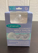used Lansinoh Nipple Shields for Breastfeeding, 20mm