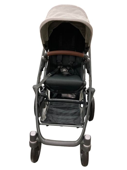 secondhand UPPAbaby VISTA V2 Stroller, 2022, Anthony (White & Grey Chenille)