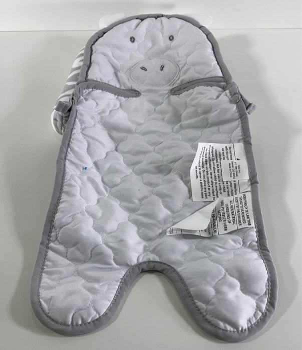 secondhand Boppy Noggin Nest Head Support, Gray Zebra