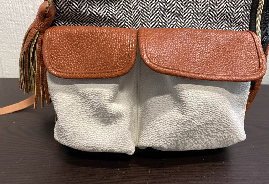 Shop Itzy Ritzy Boss Backpack Diaper Bag, Coffee & Cream at GoodBuy Gear