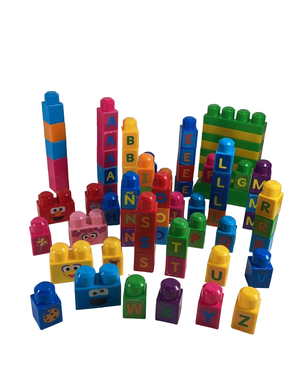 Mega bloks sesame street let's build sesame street sales