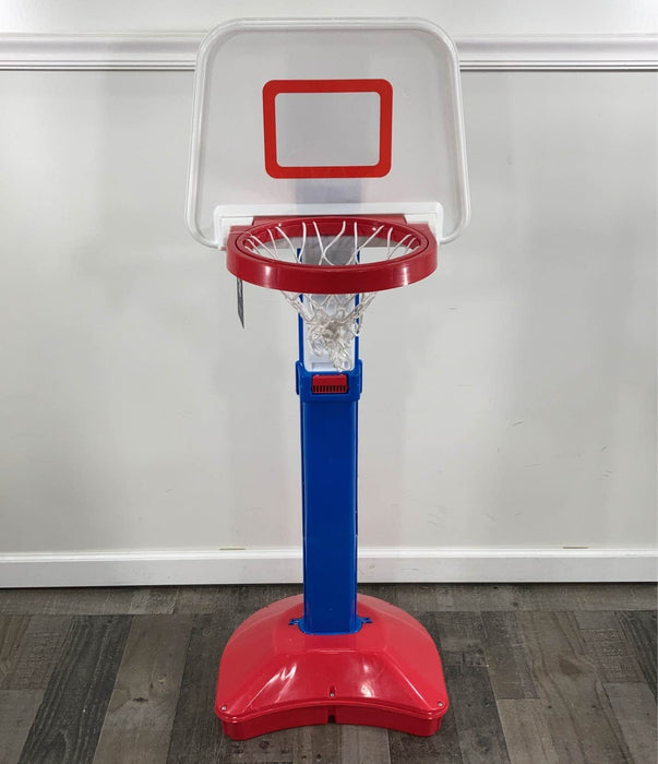 used American Plastic Toys Jump N Slam Basketball Set