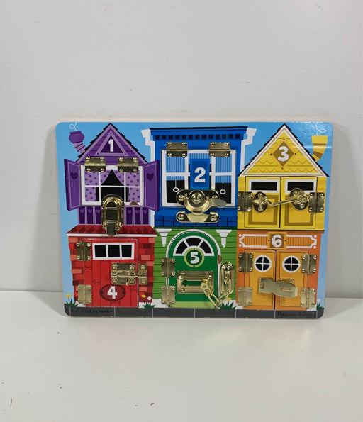 used Melissa & Doug Latches Board