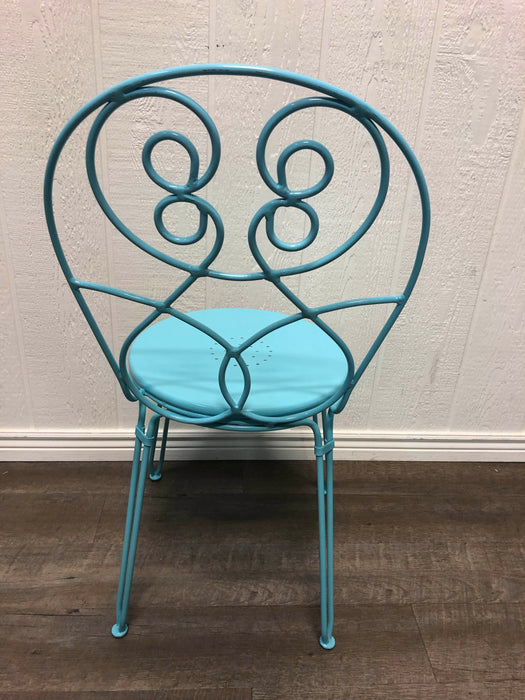 secondhand Land Of Nod Metal Chair