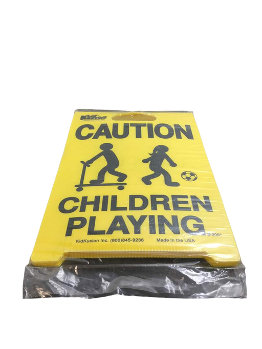 used KidKusion Caution Children Playing Sign