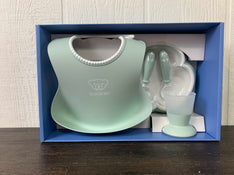 used Baby Bjorn Baby Dinner Set, Powder Green