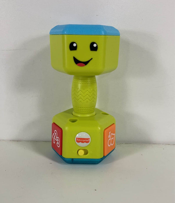 used Fisher Price Laugh & Learn Countin' Reps Dumbbell
