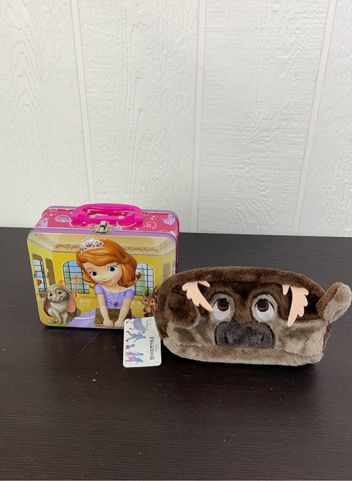 used BUNDLE Frozen Pencil Case & Tin Lunchbox