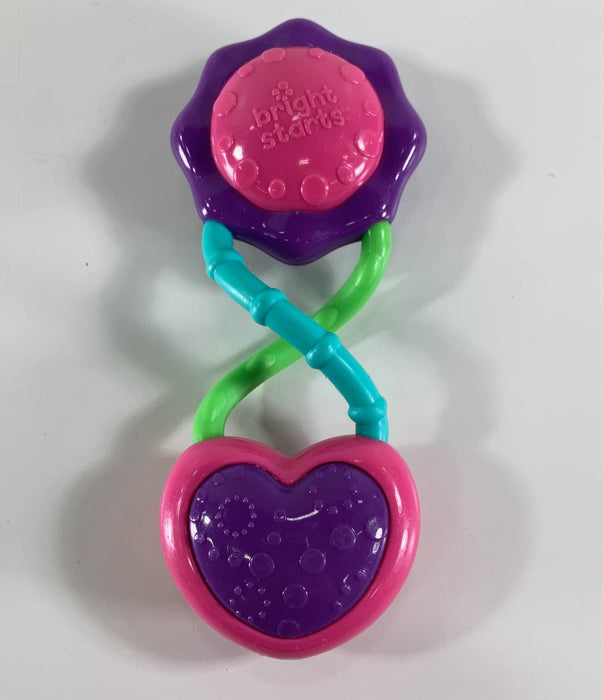 secondhand Bright Starts Rattle And Shake Barbell Toy