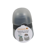 secondhand Nanobébé Flexy Silicone Baby Bottle, 5oz, Grey