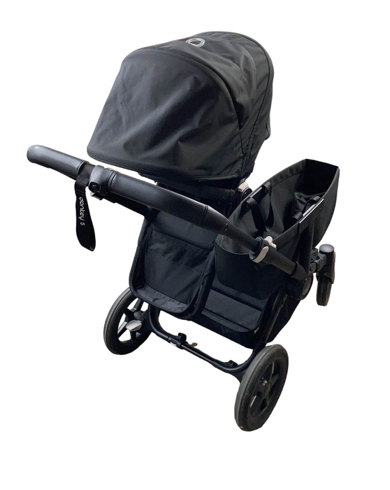 Bugaboo Donkey 5 Stroller Mono, 2023, Midnight Black, Black