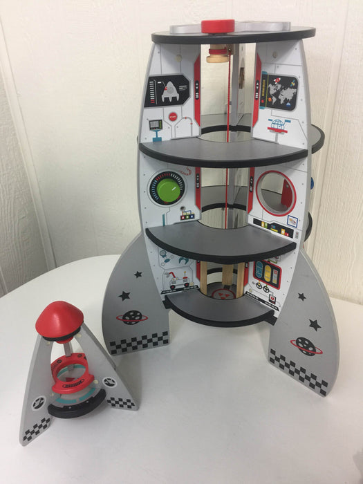 secondhand Hape Four-Stage Rocket Ship