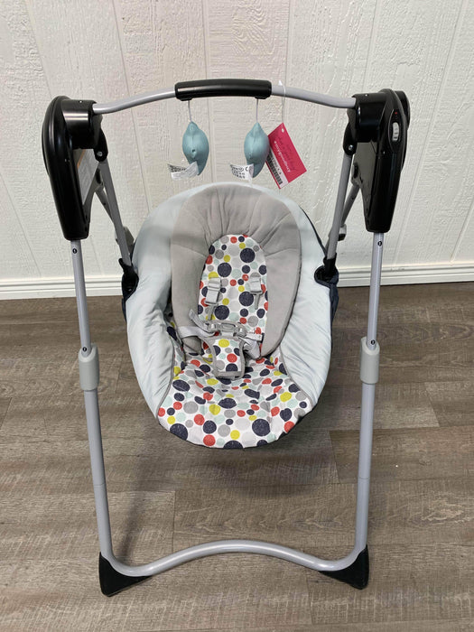 used Graco Swing By Me Portable Swing