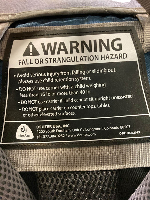 used Deuter Kid Comfort 2 Hiking Backpack