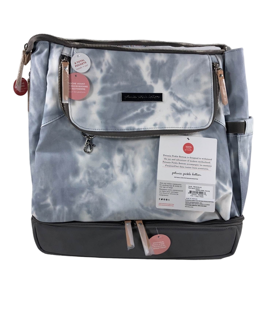 used Petunia Pickle Bottom Pivot Pack Diaper Bag, Smoke Swirl Tie-dye