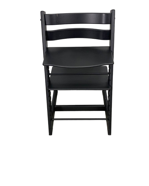 used Stokke Tripp Trapp Chair, Oak Black