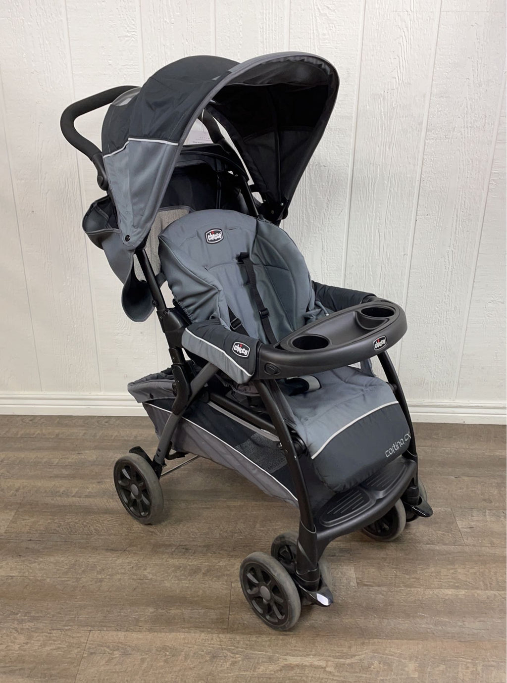 Chicco Cortina CX Travel System Stroller, Iron, 2016