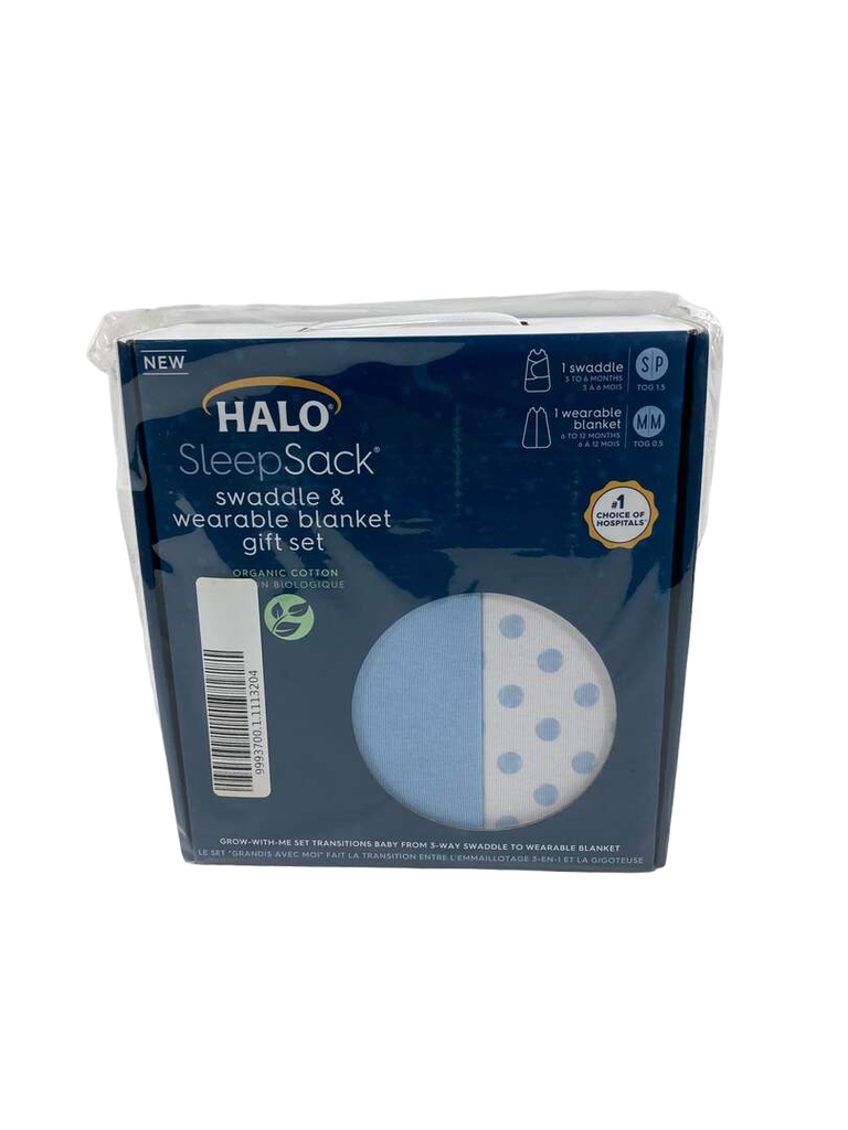 Halo SleepSack Gift Set, Chambray, Small/Medium