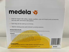 secondhand Medela Quick Clean Micro Steam Bags, Box of 5