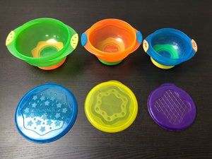 Munchkin Stay Put Suction Bowl 3 Pack