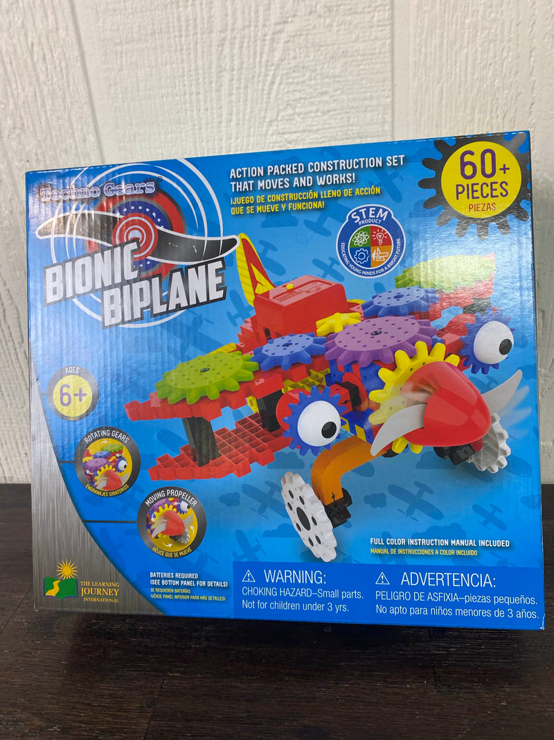 Learning Journey Techno Gears Bionic Biplane
