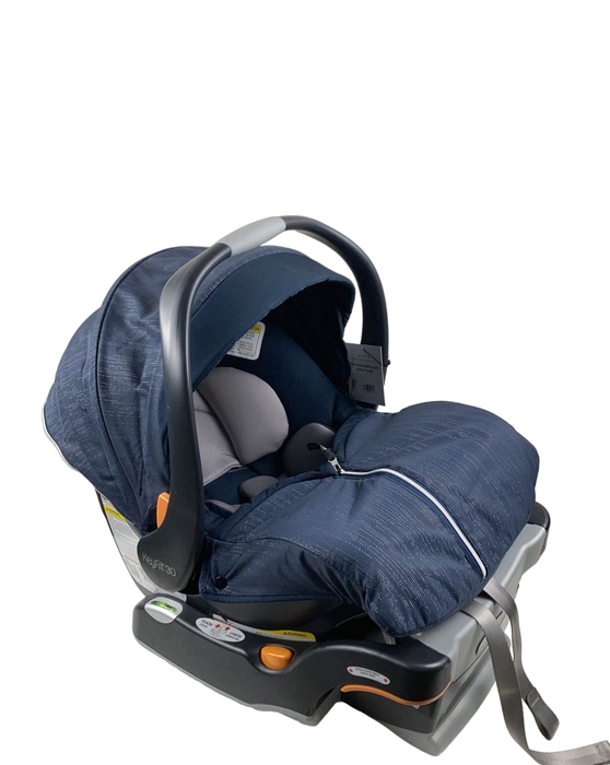 secondhand Chicco Keyfit 30 Zip Infant Car Seat, 2022, Harbor